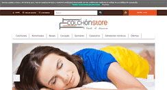 Desktop Screenshot of colchonstore.com